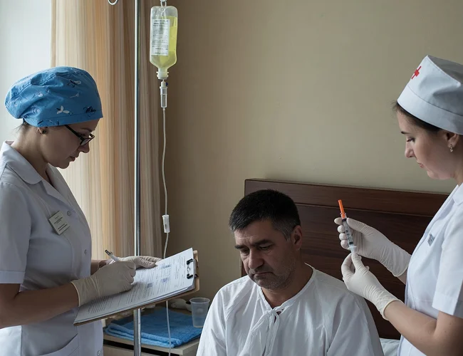 Как работает частный вытрезвитель на дому у пациента